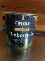 Timberstain beits zwart, Doe-het-zelf en Verbouw, Verf, Beits en Lak, Zwart, Nieuw, Beits, Ophalen of Verzenden