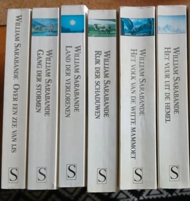 William Sarabande - Kinderen van de dageraad deel 1 t/m 6, Boeken, Romans, Zo goed als nieuw, Nederland, Ophalen of Verzenden