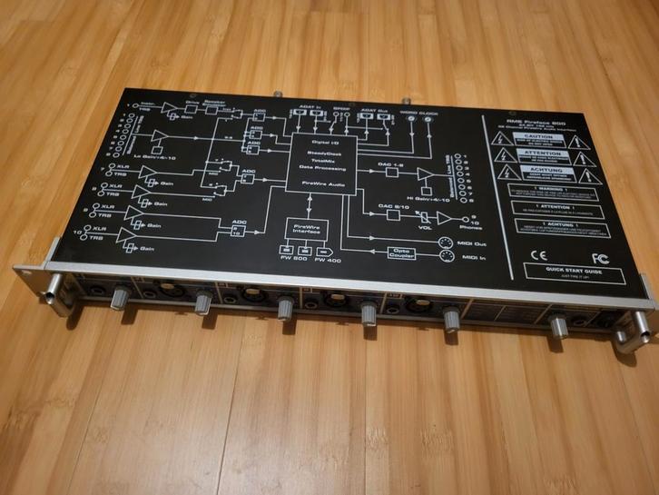 RME Fireface 800 Audio Interface, Muziek en Instrumenten, Soundmodules, Gebruikt, Overige merken, Ophalen of Verzenden
