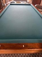Biljarttafel hoogwaardige afwerking, Sport en Fitness, Biljarten en Poolen, Ophalen, Zo goed als nieuw, Biljarttafel