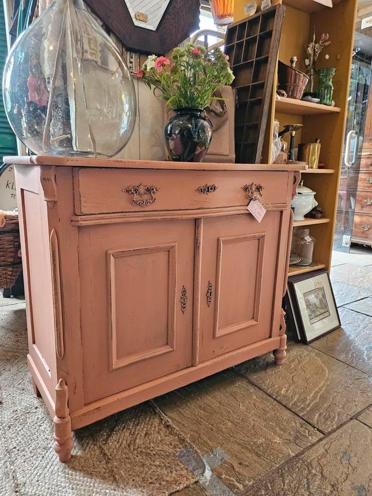 Brocante kastje, Huis en Inrichting, Kasten | Overige, Gebruikt, Ophalen