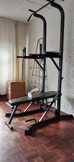 Tunturi power tower, Sport en Fitness, Ophalen, Zo goed als nieuw