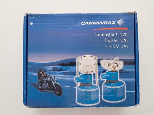 Campingaz Lumostar & Twister 270 Set Kooktoestel en Lantaarn, Caravans en Kamperen, Kampeeraccessoires, Zo goed als nieuw, Ophalen of Verzenden