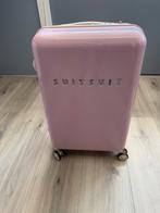 Suitsuit roze koffer pink, Sieraden, Tassen en Uiterlijk, Koffers, Ophalen of Verzenden, Zo goed als nieuw, Hard kunststof