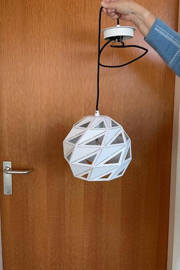 Lucide Malunga hanglamp wit diameter 25 cm zo goed als nieuw beschikbaar voor biedingen