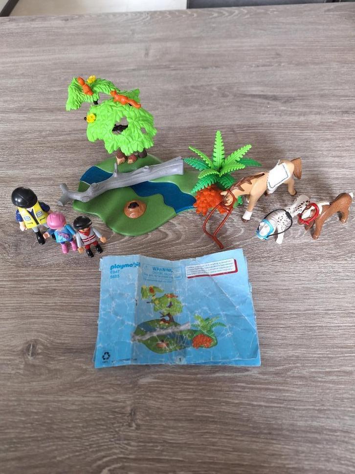 Playmobil 6947 ponyrijles, Kinderen en Baby's, Speelgoed | Playmobil, Zo goed als nieuw, Complete set, Ophalen
