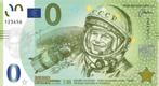 Rusland 0 Euro Yuri Gagarin 2021 (1934-1968), Ophalen of Verzenden, Overige landen, Los biljet