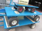 Platform wagen met Draaikrans | 1000kg laadverm. € 650 excl., Ophalen, Zo goed als nieuw