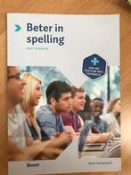 Boek: beter in spelling 9789024421589, Ophalen of Verzenden, Alpha, Zo goed als nieuw, HBO