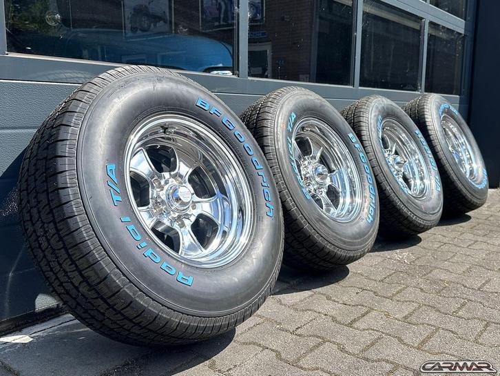 15'' Chevy GMC G20 Wielen | American Racing | BF Goodrich, Auto-onderdelen, Banden en Velgen, Banden en Velgen, Zomerbanden, 15 inch