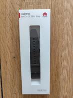 TE KOOP: NIEUWE GRAY BROWN LEATHER STRAP. HUAWEI GT 2PRO, Ophalen of Verzenden, Zo goed als nieuw, Zwart, Android
