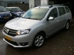 Dacia Logan 0.9 66KW TCE MCV 2015 Grijs Trekhaak, Auto's, Voorwielaandrijving, Stof, Logan, Origineel Nederlands