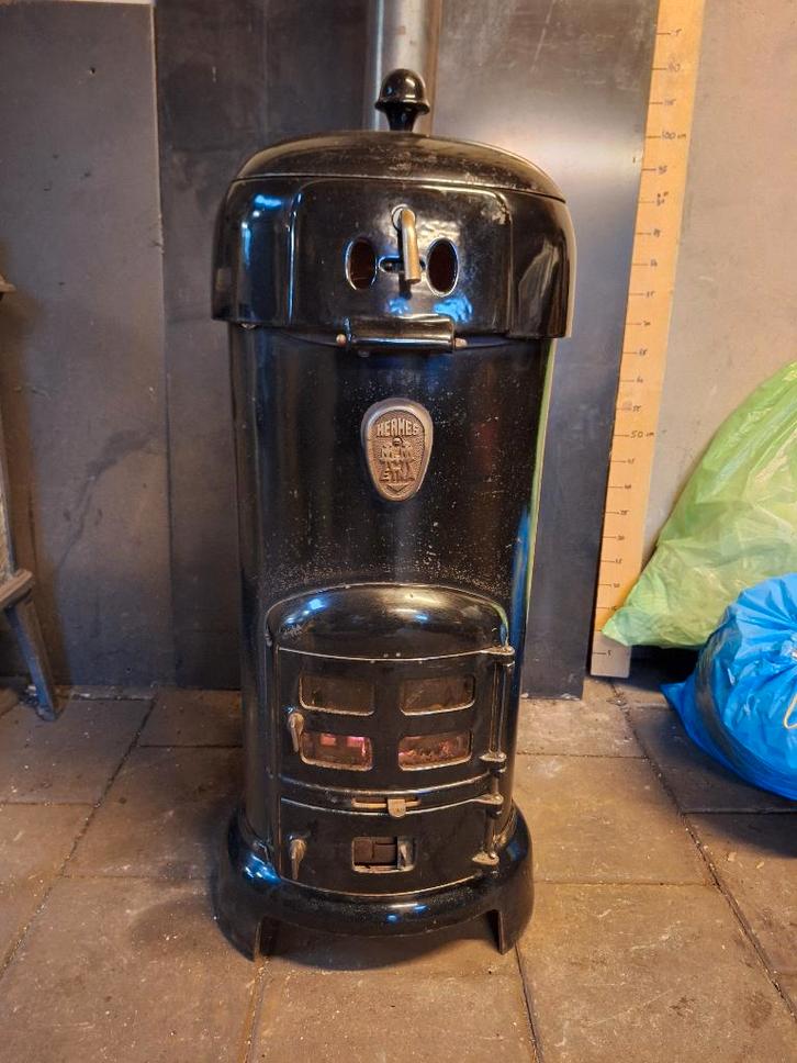 Supermooie Etna Hermes houtkachel, Huis en Inrichting, Kachels, Gebruikt, Vrijstaand, Houtkachel, Hout, Ophalen