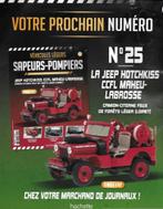 Jeep Hotchkiss CCFL BOS brandweer schaal 1/43 # 25, Hobby en Vrije tijd, Modelauto's | 1:43, Verzenden, Nieuw, Auto, Overige merken