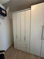 slaapkamerkast Wit, Huis en Inrichting, Ophalen, Gebruikt, 200 cm of meer, Met deur(en)