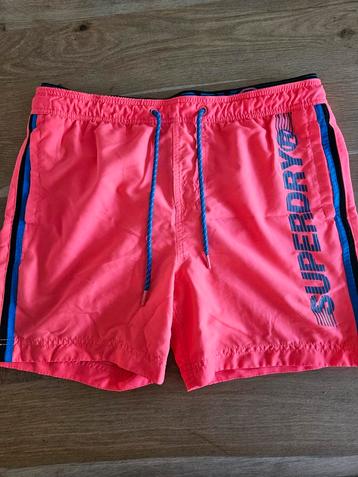 Superdry Zwembroek-  Roze- XL beschikbaar voor biedingen