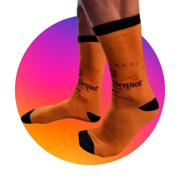 Veuve Clicquot sokken. beschikbaar voor biedingen