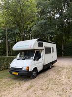 Ford transit 2,5D Camper 6 persoons + nieuwe APK!, Caravans en Kamperen, Campers, Buitenlamp, Alkoof, Ford, Particulier