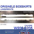 W205 S205 ZIJSKIRT LINKS RECHTS Mercedes C Klasse WIT DORPEL, Gebruikt, -, Links, Ophalen of Verzenden