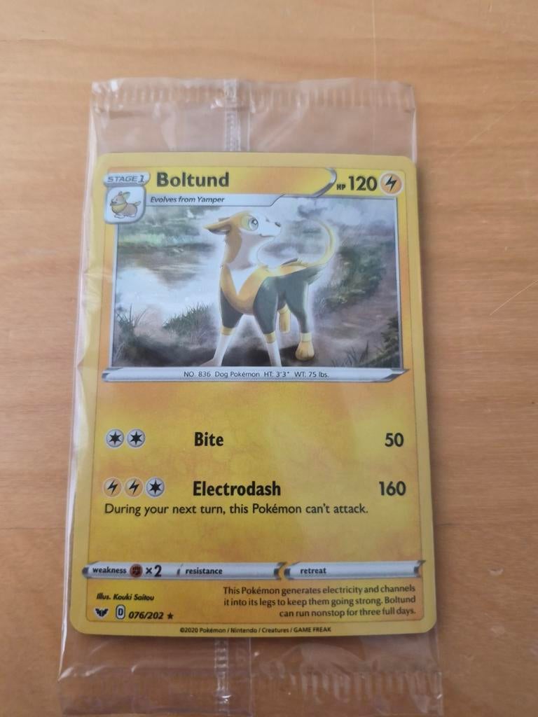 Promo setje pokemon boltund, Ophalen of Verzenden