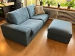 Ikea Kivik bank blauw met poef, Ophalen, Gebruikt, 75 tot 100 cm