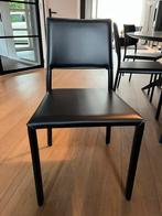 Prachtige zwarte Hulsta Now S18 eetkamerstoelen, Ophalen, Zo goed als nieuw, Zwart, Vijf, Zes of meer stoelen