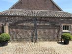 ijzere tuinpoort, Tuin en Terras, Tuinpoorten, Ophalen, Zo goed als nieuw, Staal, Draaipoort