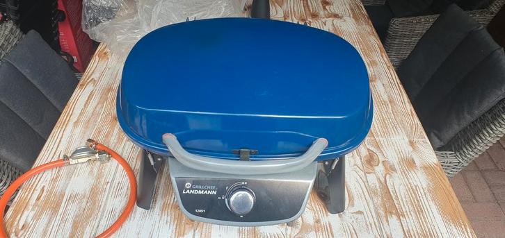 Tafelmodel gasbarbeque grillchef by Landmann, Tuin en Terras, Gasbarbecues, Zo goed als nieuw, Ophalen
