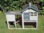 Kippenhok/konijnenhok met grote ren, Dieren en Toebehoren, Pluimvee | Toebehoren, Ophalen, Zo goed als nieuw, Kippenhok of Kippenren