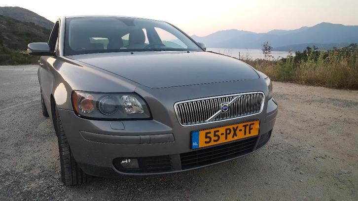 Volvo V50 2.5 T5 Geartronic 2005 Grijs, Auto's, Volvo, Particulier, V50, ABS, Airbags, Airconditioning, Boordcomputer, Centrale vergrendeling