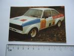 sticker oud Ford Escort race autocross rally cross retro, Verzenden, Zo goed als nieuw, Bedrijf of Vereniging