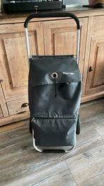 Boodschappen wagen trolley, Sieraden, Tassen en Uiterlijk, Tassen | Reistassen en Weekendtassen, Ophalen, 30 cm of meer, Zwart