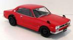 Nissan Skyline GT-R KPGC10 Rood/zwarte velgen 1:18 Tripel 9, Overige merken, Tripel 9, Info@geerligsdejong.nl, Auto