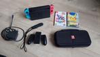 Nintendo Switch, Spelcomputers en Games, Spelcomputers | Nintendo Switch, Met 2 controllers, Ophalen of Verzenden, Switch Original