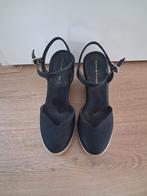 Tommy Hilfiger 36/37, Zwart, Zo goed als nieuw, Tommy Hilfiger, Sandalen of Muiltjes