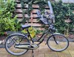SPARTA MOEDERFIETS MET VOORZITJE, Fietsen en Brommers, Fietsen | Dames | Moederfietsen, Windscherm, 2 zitjes, Sparta, Gebruikt
