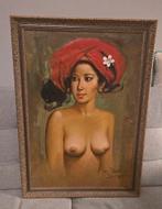 Bali Naakt Schilderij, Ophalen of Verzenden