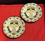 2x wandbord Royal Goedewaagen, goudsplateel, serie Iris, Ophalen