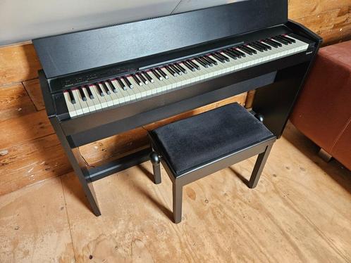 Roland F-130R electrische piano (met verstelbare kruk), Muziek en Instrumenten, Piano's, Zo goed als nieuw, Piano, Zwart, Digitaal