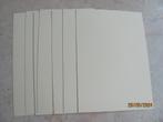 NIEUW 8x enkele kaarten PAPIER crème V&D 100 grams A6 03-13, Hobby en Vrije tijd, Scrapbooking, Nieuw, Overige merken, Ophalen of Verzenden