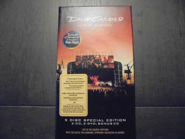 David Gilmour, LIVE at Gdansk, 3CD's & 2 DVD's & Extra's, Cd's en Dvd's, Cd's | Rock, Zo goed als nieuw, Progressive, Ophalen of Verzenden