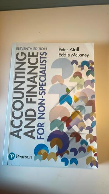 Accounting and finance for non specialists beschikbaar voor biedingen