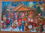 Gibsons puzzel this way to santa, Ophalen of Verzenden, 500 t/m 1500 stukjes, Zo goed als nieuw