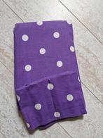 Dekbedovertrek paars met witte stippen, Gebruikt, Meisje, Ophalen of Verzenden, Paars