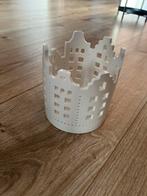 Theelichthouder, Overige materialen, Wit, Ophalen of Verzenden, Zo goed als nieuw