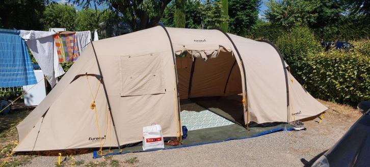 Eureka EF tunneltent 4 persoons, Caravans en Kamperen, Tenten, tot en met 4, Gebruikt, Ophalen