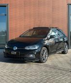 Volkswagen Polo 1.6 TDI | R-Line | PANO | DIGITAL DASH | ACC, Auto's, Volkswagen, Voorwielaandrijving, Zwart, Leder en Stof, Zwart