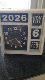 Dementie Klok - Heldere Tijdsweergave, Ophalen of Verzenden, Nieuw, Analoog, Wekker of Tafelklok