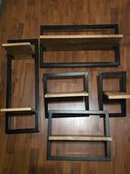 wandplanken set 5 stuks mangohout, Ophalen