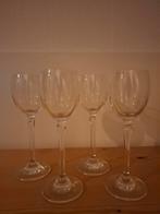 4 Likeurglazen op voet, Villeroy & Boch?, Huis en Inrichting, Keuken | Servies, Ophalen, Glas of Glazen, Gebruikt, Glas